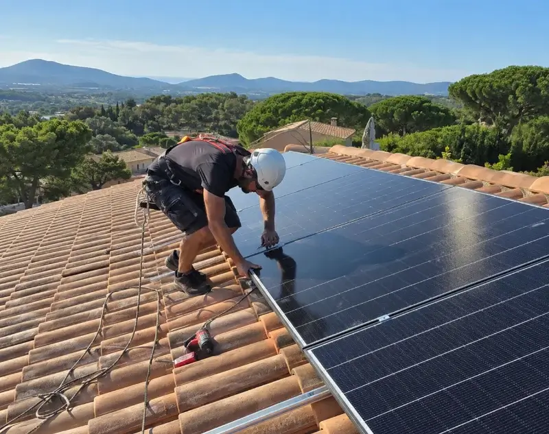 Installateur panneaux solaires Luchat — pose photovoltaïque sur toiture